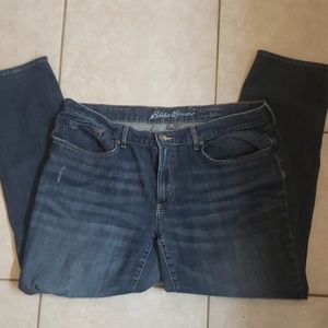 EEUC Eddie Bauer relaxed boyfriend jeans 16